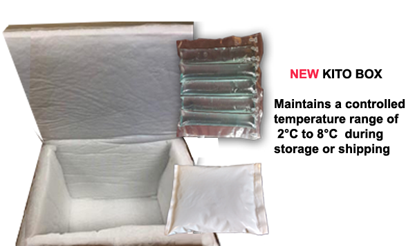 kito box pharmaceuticals cold chain packaging