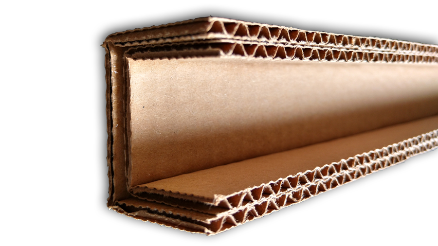 corrugated cardboard u-channel