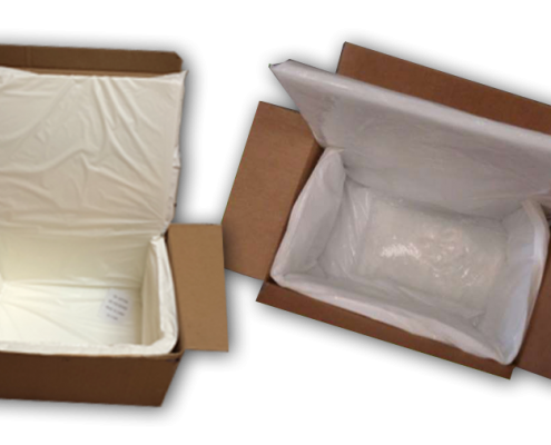 white fibre box liners cold chain toronto
