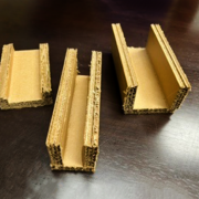corrugated cardboard u-channel