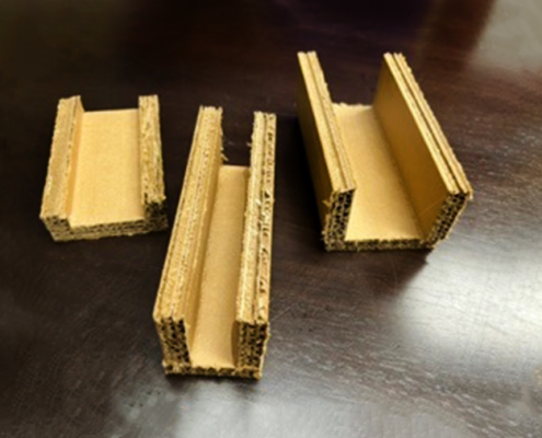 corrugated cardboard u-channel