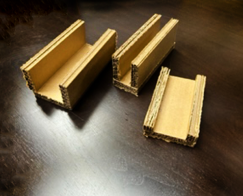 corrugated cardboard u-channel